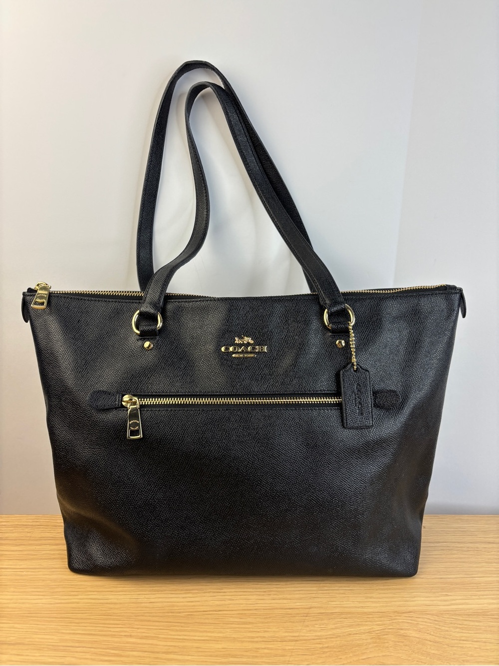 Coach Gallery Black Tote Bag